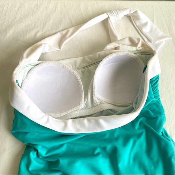 Lauren Ralph Lauren Halter One Piece Swim Suit - Picture 10 of 12